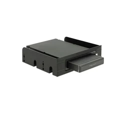 Πλαίσιο Για Σκληρούς Δίσκους Delock Sata HDD 2,5->3.5-5.25 Black