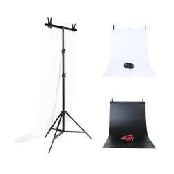 Εξοπλισμός Studio Puluz background support 70x200cm + Backdrops 2 pcs DCA0976