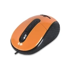 Ποντίκι Ενσύρματο Manhattan RightTrack πορτοκαλί