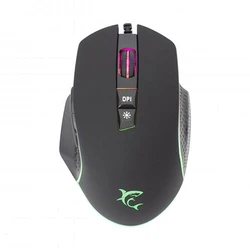 Ποντίκι Gaming Ενσύρματο White Shark RGB GARETH 6400 DPI Black