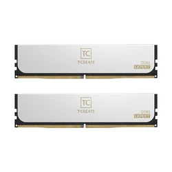 Μνήμη RAM Σταθερού DDR5 32GB Team Group DIMM 6000 (2x 16 GB) Dual-Kit (White, CTCWD532G6000HC30DC01, T-CREATE EXPERT, AMD EXPO)