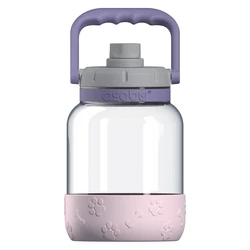 Ποτίστρα Asobu - The Barkley Dog - Tritan bottle 1.5 liters with dog pink