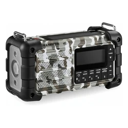Φορητό Ραδιόφωνο Sangean MMR-99 DAB+ Artic Camo Notfall/Kurbel/Solar Radio