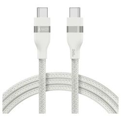 Καλώδιο Anker USB-C to USB-C 90cm 240W Upcycled PCR Soft and robust USB-IF certified White
