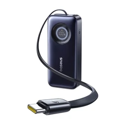 Baseus EnerCore CR11 Retractable Power Bank 20000mAh 100W Cosmic Black (E0027J00)