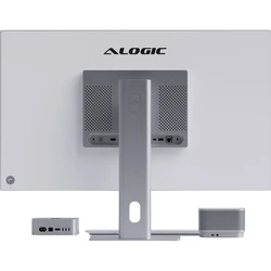 Alogic ASPEKT 32 4K UHD Ματ Docking Monitor Ασημί