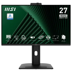 Monitor 27" MSI PRO MP275QPDGDE IPS WQHD 4ms 100Hz