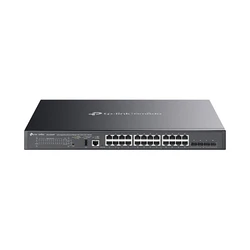 Network Switch TP-Link Omada SG5428XMPP 24-Port Lite L3 mgd. PoE++ 10G