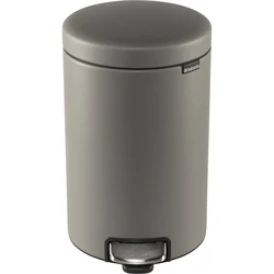 Brabantia NewIcon Πλαστικό Καλαθάκι Μπάνιου 12 lt - Γκρι
