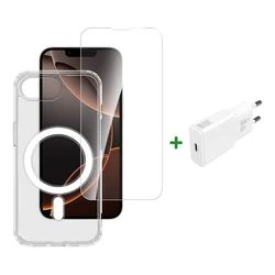 Θήκη Κινητού 4Smarts 3in1 Premium Starter Set for Apple iPhone 16e