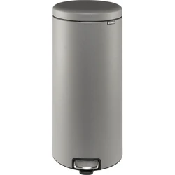 Brabantia Metal Pedal Bin Grey 30L 1001092
