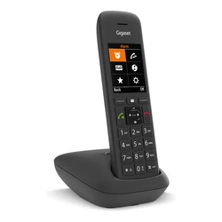 Ασύρματο Τηλέφωνο Gigaset C575HX Black 5.8 cm 2.2 " TFT, hands-free, phonebook, HD Voice for DECT