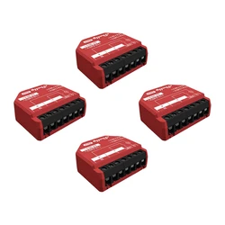 Ενδιάμεσος Διακόπτης Shelly relay "1PM Gen3 pack of 4" max 16A 1 channel WLAN BT