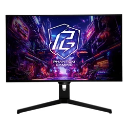 Monitor 27" ASRock PGO27QFS 16:9 HDMI/DP/USB-C Black QHD