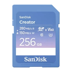 Κάρτα Μνήμης SD 256GB SanDisk Creator UHS-II