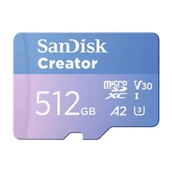 Κάρτα Μνήμης MicroSD 512GB SanDisk Creator 