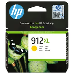 Γνήσιο Μελάνι HP 912XL High Yield Yellow Ink