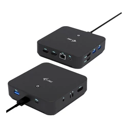 Docking Station i-tec USB-C DS 2 x HDMI 1x DP 1x GLAN 1x USB-C 3.2 3x USB-A 3.2 2x USB 2.0 1x 3.5mm Audio