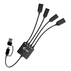 USB Hub i-tec USB-C/USB-A Cable HUB 4 port 2x USB-C 3.2 Gen 1 2x USB-A 3.2 Gen 1