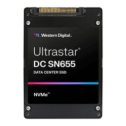 Σκληρός Δίσκος 2,5" WD Ultrastar DC SN655 WUS5EC0B1ESP7Y3 - Datencenter - 30.72 TB - intern - U.3 PCIe 4.0 (NVMe)
