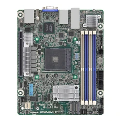 Motherboard ASRock B550D4ID-2L2T mini-ITX Sockel AM4 Single