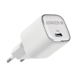 Φορτιστής Πρίζας Anker 20W kompaktes GaN charger PD 1x USB-C White