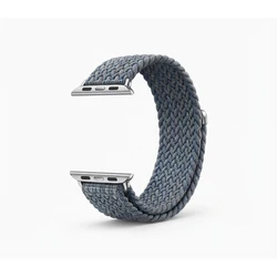 Λουράκι Premium for Apple Watch, Gray/Blue, 40mm, 41mm, 38mm, 42mm (Series 10), GA-MAG-BNDA-P-CGBS