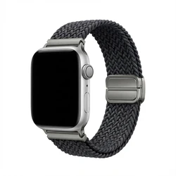 Λουράκι Premium for Apple Watch, Black/Gray, 40mm, 41mm, 38mm, 42mm (Series 10), GA-MAG-BNDA-P-BGS