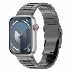 Λουράκι Premium for Apple Watch, Black/Gray, 44mm, 45mm, 42mm (Series 1/2/3), 49mm, 46mm, GA-MAG-BNDA-P-BGL