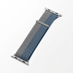 Λουράκι Premium Plus for Apple Watch, Gray/Blue, 44mm, 45mm, 42mm (Series 1/2/3), 49mm, 46mm, GA-MAG-BNDA-PP-CGBL