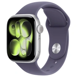 Smartwatch Apple Watch S11 Aluminium Cellular 42mm Silver (Sport Band Purple Fog) S/M