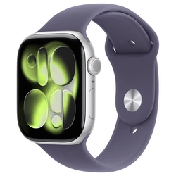 Smartwatch Apple Watch S11 Aluminium Cellular 46mm Silver (Sport Band Purple Fog) M/L