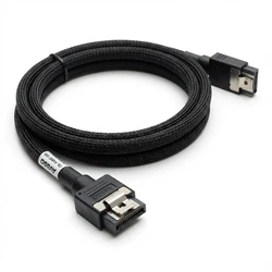 Controller RAID Broadcom LSI CBL-RA8087-08M SFF8087 to SFF8087 angled LSI00312 von Avago 80cm