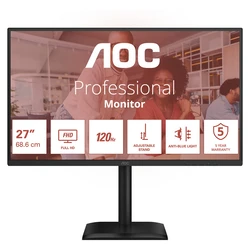 Monitor 27" AOC 27E4CV 16:09 HDMI+DP+USB-C lift Black
