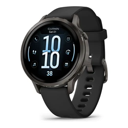 Smartwatch Garmin Venu 4 41mm silicone-Armb. Black/schiefergr