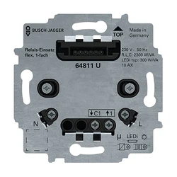 Διακόπτης Busch-Jaeger relay insert flex 1-fold 230 V
