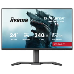 Monitor 23.8" (1920×1080) Iiyama G-Master GB2471HSU-B1 16:9 FHD Fast IPS 0,3 ms 240 Hz HDMI DisplayPort VESA Black