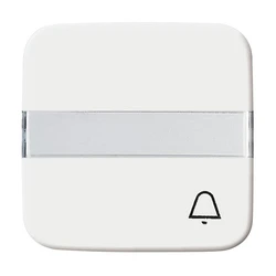 Μπουτόν Busch-Jaeger Reflex SI - Doorbell button symbol *alpinWhite*