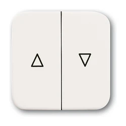 Διακόπτης Τοίχου Busch-Jaeger Reflex SI - rocker with print 2-fold *alpinWhite*