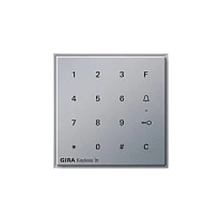CodeKeyboard GIRA 260565 Keyless In TX44 (WG UP) color aluminum