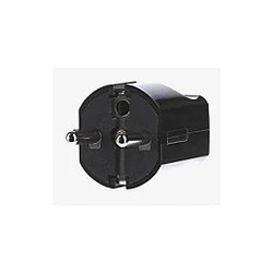 Φις Ρεύματος Bachmann grounded Black bruchfest montierbar