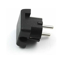 Φις Ρεύματος Bachmann grounded Black flach