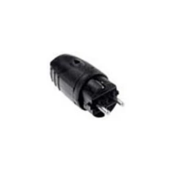 Φις Ρεύματος Bachmann Protective rubber plug, black, without kink protection, mountable