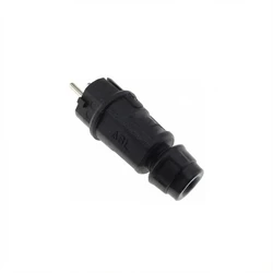 Φις Ρεύματος ABL 100000077 Hightech SCHUKO. Elamid. rot. Manschette. Ber.schutz. IP