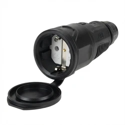 Φις Ρεύματος ABL 100000086 Hightech Kupplung, SCHUKO, Elamid, Blue,selbstschl. IP54, Typ 1580