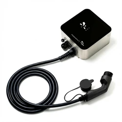 Σταθμός Φόρτισης Juice Technology JUICE CHARGER me (Black/Silver, 11 kW, 5 m, RFID, MID-Energiezhler)