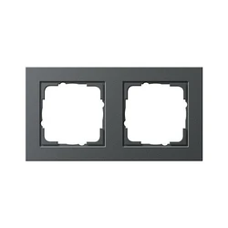 Πλαίσιο Διακόπτη GIRA 021223 frame 2f anthracite E2 2-fold E2