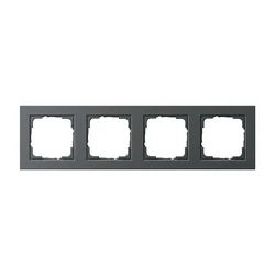 Πλαίσιο Διακόπτη GIRA 021423 frame 4f anthracite E2 4-fold E2