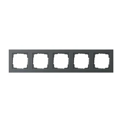 Πλαίσιο Διακόπτη GIRA 021523 frame 5f anthracite E2 5-fold E2