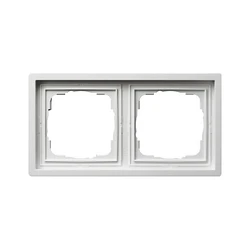 Πλαίσιο Διακόπτη GIRA 0212112 frame 2f pure White surface switch